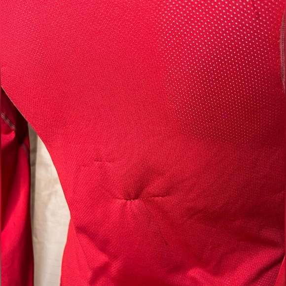 Nike Pro Combat Men's Fitted Long Sleeve Workout Shirt - Size: Small - Red - Picture 6 of 11